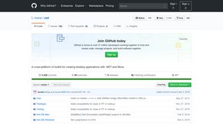 GitHub - mono/xwt: A cross-platform UI toolkit for creating desktop ...