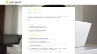 Xyngular Pay Portal - Support Center