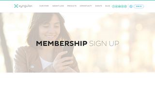 Membership Sign Up - Xyngular
