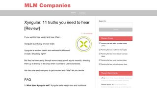 Xyngular: 11 truths you need to hear [Review] - MLM Companies