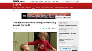 The donor-conceived siblings connecting across the world - BBC News