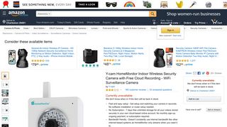 Amazon.com : Y-cam HomeMonitor Indoor Wireless Security Camera ...