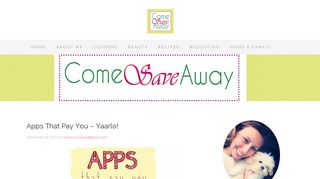 Apps That Pay You - Yaarlo! | Come Save Away