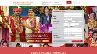Yadav Matrimony - The No. 1 Matrimony Site for Yadavs ...