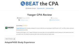 Yaeger CPA Review [GET $100 OFF] Must Read Before You Buy!