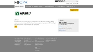 Yaeger CPA Review - Michigan Association of CPAs