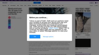 Yahoo Login Page - Ad Specs
