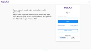 Sign in to the Yahoo account termination page - your Yahoo Oath ...