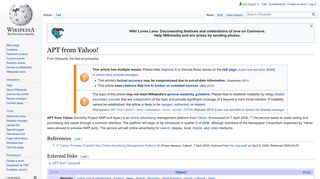 APT from Yahoo! - Wikipedia