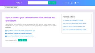 Sync or access your calendar on multiple devices and applications ...