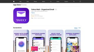 Yahoo Mail - Stay Organized on the App Store - iTunes - Apple