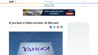 If you have a Yahoo account, do this now | Stuff.co.nz