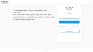 Yahoo – login