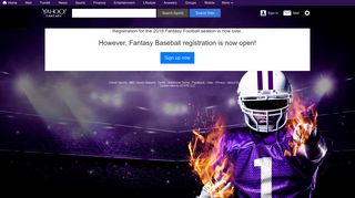 Sign up for Yahoo! Fantasy Football - Fantasy Football | Yahoo! Sports