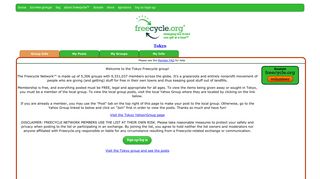 Tokyo - The Freecycle Network