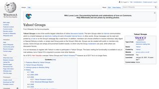 Yahoo! Groups - Wikipedia