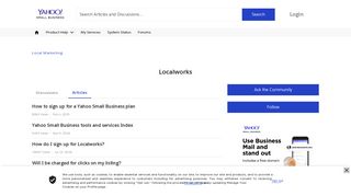 Localworks - Yahoo Small Business Community