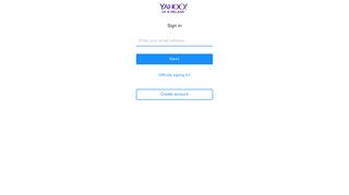 Yahoo – login