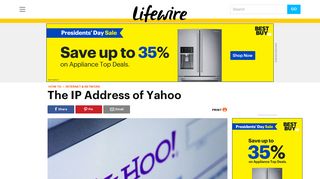 How to Find the IP Addresses for Yahoo! - Lifewire