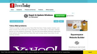 Yahoo Mail problems | Down Today