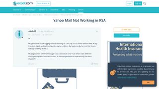 Yahoo Mail Not Working in KSA, Saudi Arabia forum - Expat.com