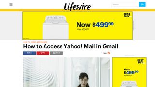 How to Access Yahoo! Mail in Gmail - Lifewire