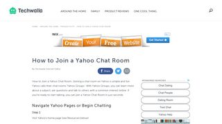 How to Join a Yahoo Chat Room | Techwalla.com
