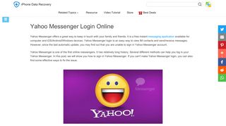 Yahoo Messenger Login Online - Aiseesoft
