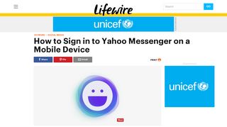 How to Sign in to Yahoo Messenger on a Mobile Device - Lifewire