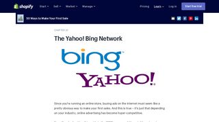 How to Start a PPC Advertising Campaign with Yahoo Bing Network