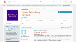 Yahoo! Advertising Reviews 2018 | G2 Crowd