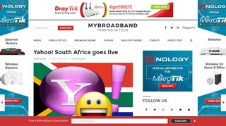 Yahoo! South Africa goes live - MyBroadband