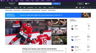 Fantasy on Yahoo Canada Sports - News, Scores, Standings, Rumors ...