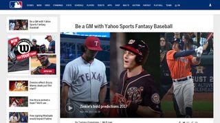 Play Yahoo Sports fantasy baseball | MLB.com