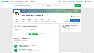 YAI - Seeing beyond disability Employee Benefits and Perks ...