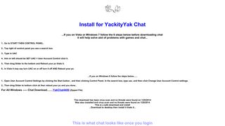 Yak Chat Download