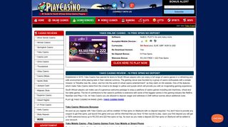 Yako Online Casino - 10 Free Spins No Deposit