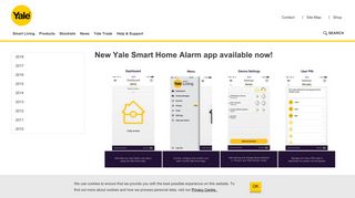 Yale Smart Home Alarm App