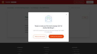 Your YAMM Account – Documentation - Yet Another Mail Merge ...