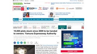 15,000 plots stuck since 2009 to be handed to owners: Yamuna ...