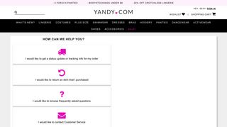Customer Service | Yandy