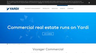 Commercial Property Management Software | Voyager | Yardi