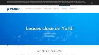 Real Estate CRM | RENTCafé CRM | Yardi