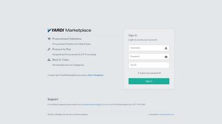 Yardi Marketplace | Client Registration