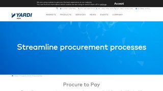 Procure to Pay | Yardi Systems Inc.