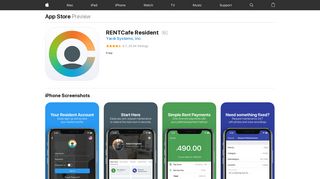 RENTCafe Resident on the App Store - iTunes - Apple