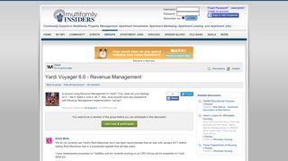 Yardi Voyager 6.0 - Revenue Management - Multifamily Insiders