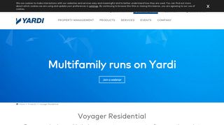 Residential Property Management Software | Voyager | Yardi