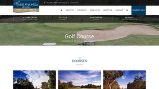 Golf Course - Yarrawonga Mulwala Golf Club Resort