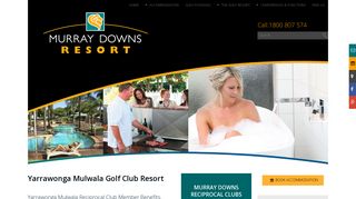 Yarrawonga Mulwala Golf Club Resort, NSW. Reciprocal Clubs ...